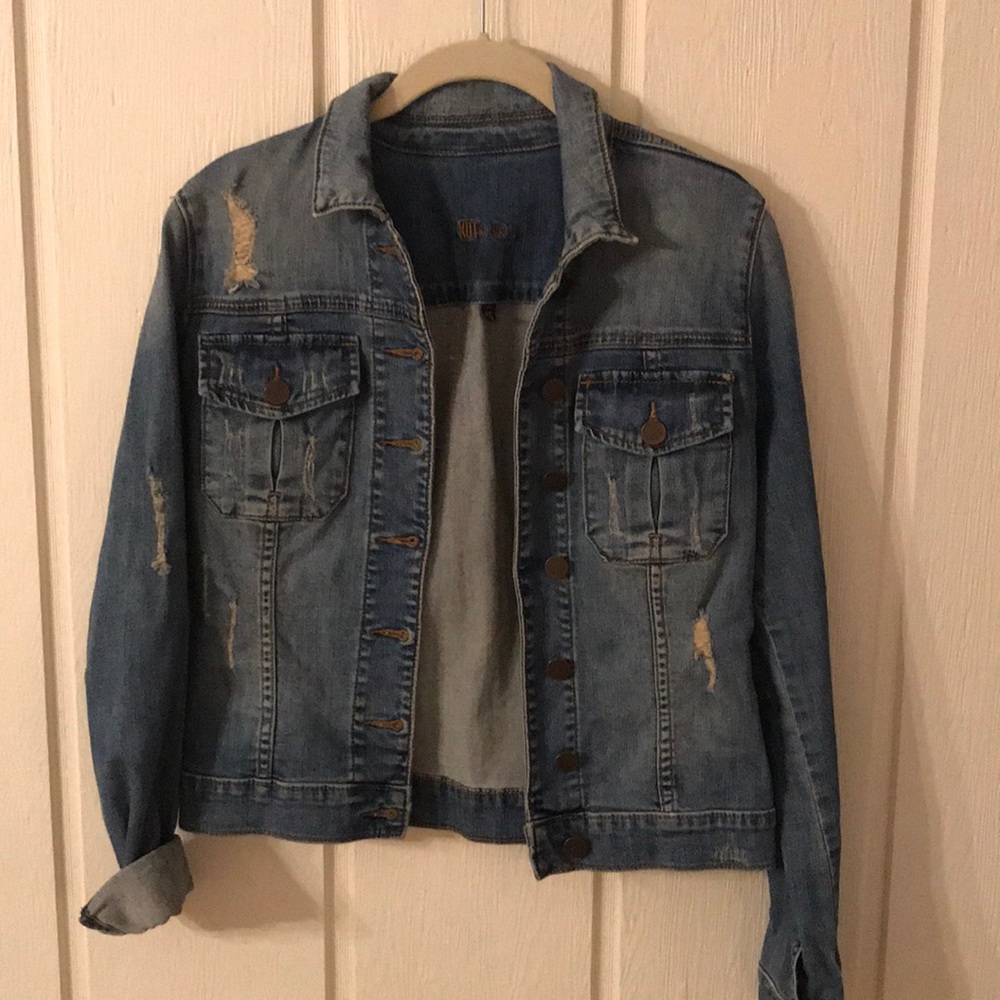 KUT denim jacket XS
